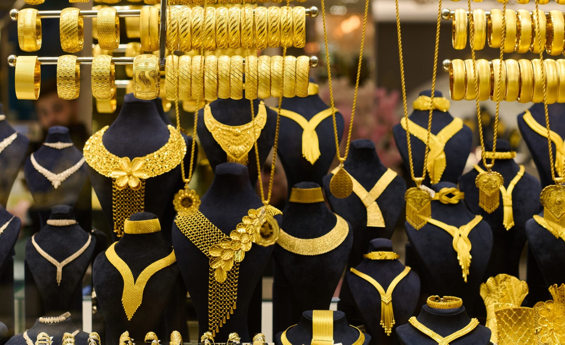 Gold can be melted down and manipulated.