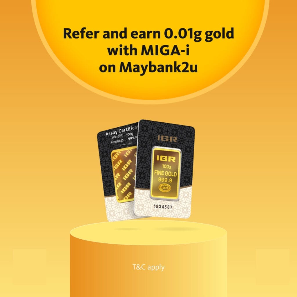 Buying Gold at the Bank (e.g., Maybank & UOB)