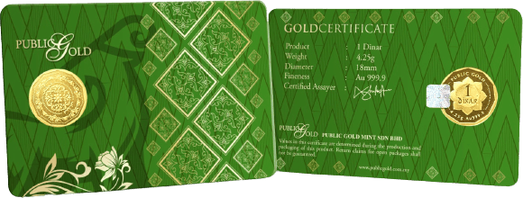 Gold Dinar as a Gold Investment