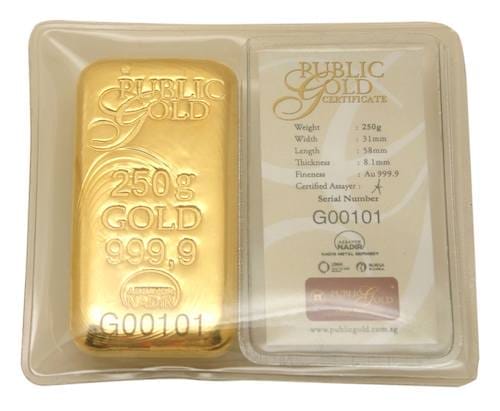 Public Gold Gold Bar Investment