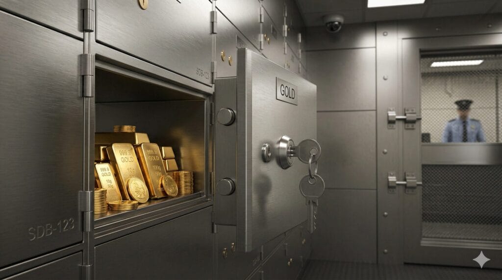 Peti Deposit Emas: 4 Langkah Sewa Di Malaysia 1 Gold Safe Deposit Box (peti deposit emas)