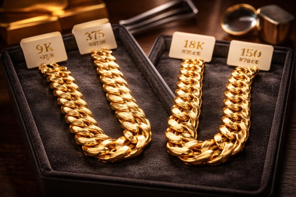 5 Cara Bijak Pilih Barang Kemas Untung Jual Balik 1 Tip 1 DONT Choose 9ct Gold DO Choose 18ct Gold or Higher