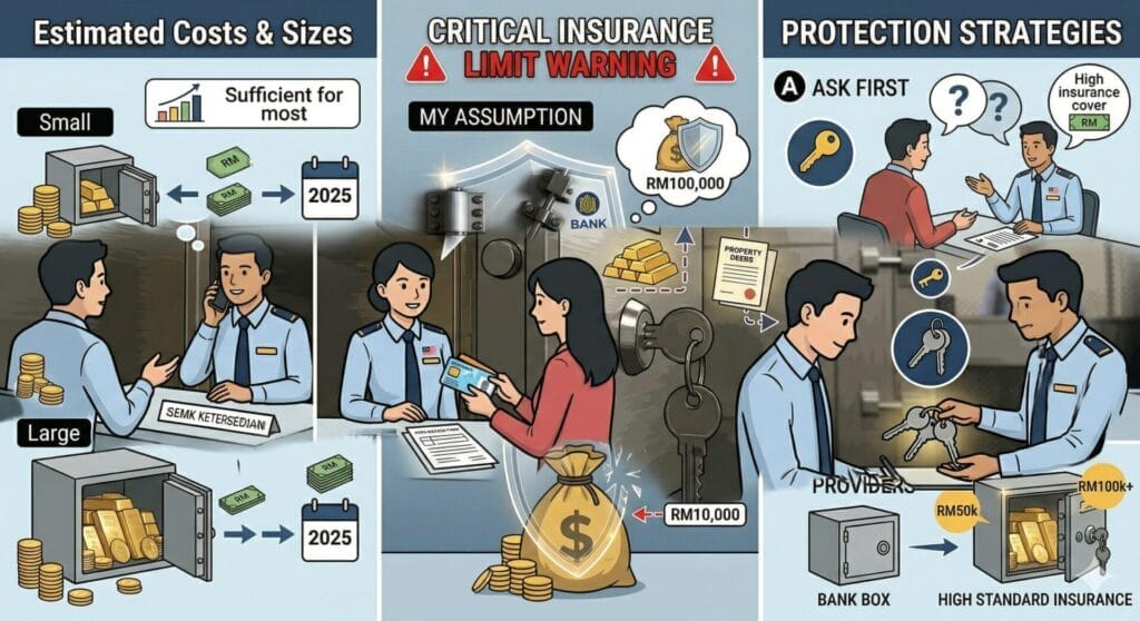 Peti Deposit Emas: 4 Langkah Sewa Di Malaysia 3 Gold safe deposit box (peti deposit emas) critical info
