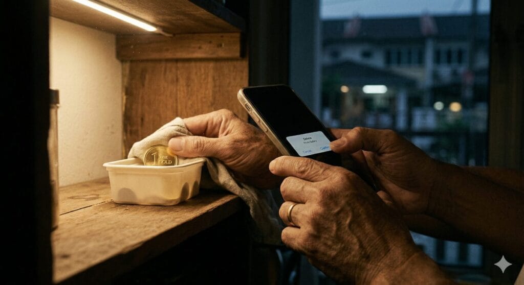 Simpan Emas Fizikal: 4 Kaedah Terbaik Untuk Anda 1 The Principle of Secrecy to Store Physical Gold (simpan emas fizikal)