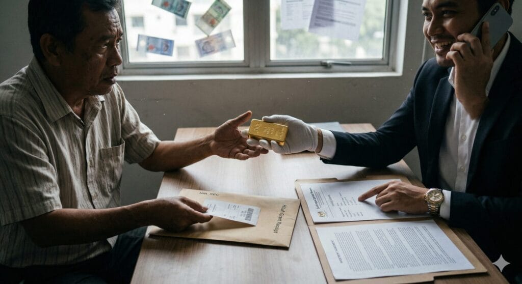 Skim Cepat Kaya Emas: 5 Tanda Anda Ditipu 4 The Gold Must Be Returned A Dubious Company Registration