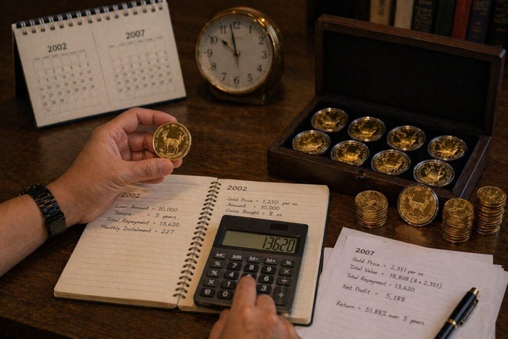 Beli Emas Guna Pinjaman: Untung Besar atau Rugi? 2 A Calculation Example Can It Be Truly Profitable