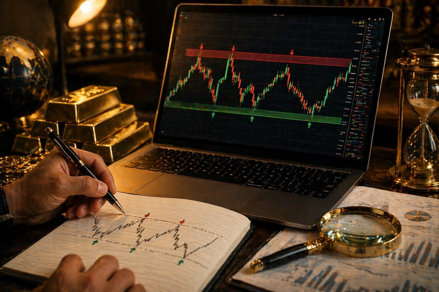 Gold Technical Analysis (Analisis Teknikal Emas) Support & Resistance Guide