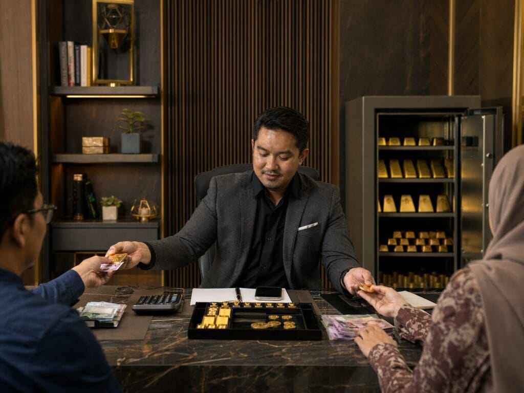 Rahsia Agent Emas: Untung Berganda Walau Harga Menjunam 2 The Gold Agent agent emas Business Model 4 Simultaneous Income Streams