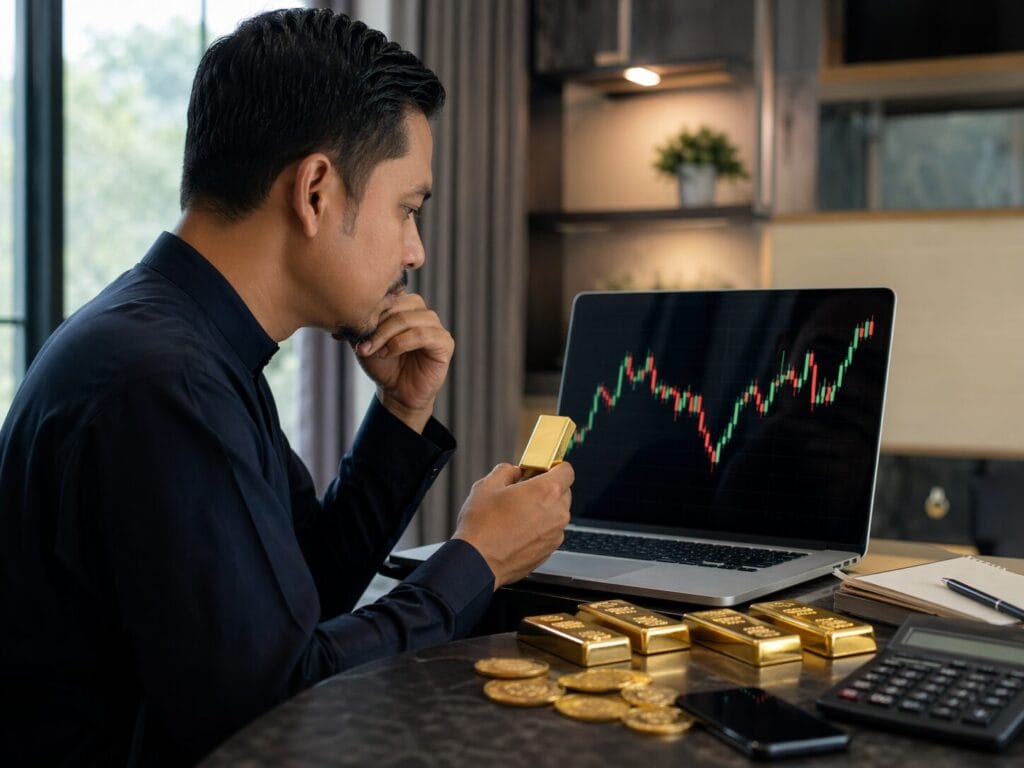 5 Ciri Pelabur Emas Aktif yang Selalu Untung 1 Trait 1 Your Goal is Clear Buy Low Sell High
