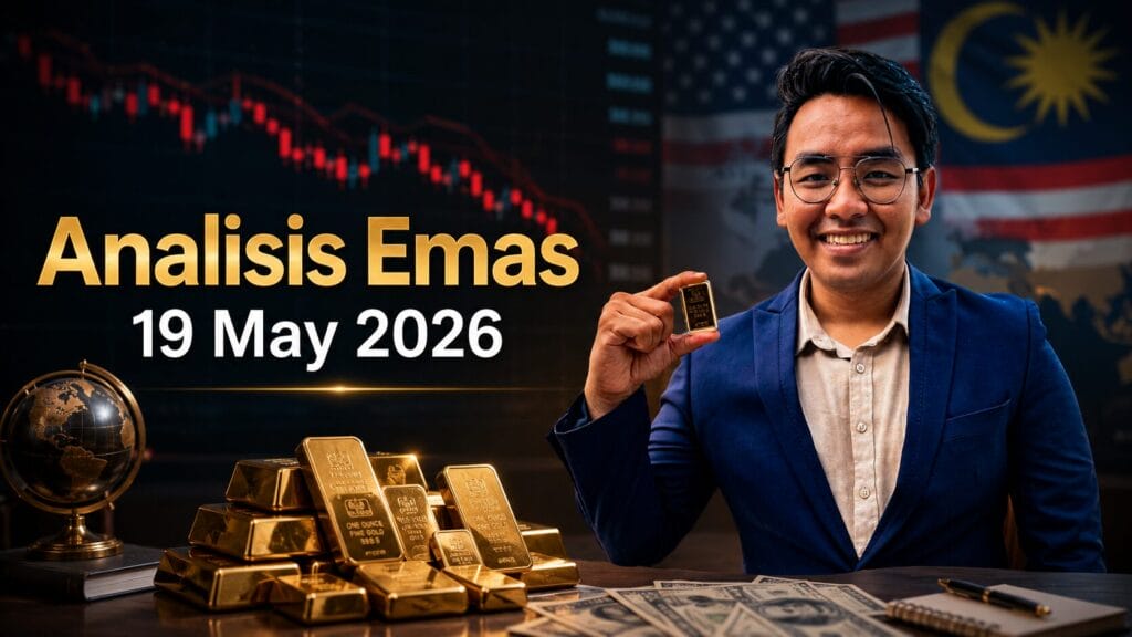 Analisis Emas Hari Ini oleh Sifu Gold: 19 Mei 2026 — Data AS Kuat, USD Lebih Kukuh Dan Yield Naik Tekan Harga Emas 26 Analisis Emas Hari Ini oleh SifuGold 19 Mei 2026 — Data AS Kuat, USD Lebih Kukuh Dan Yield Naik Tekan Harga Emas