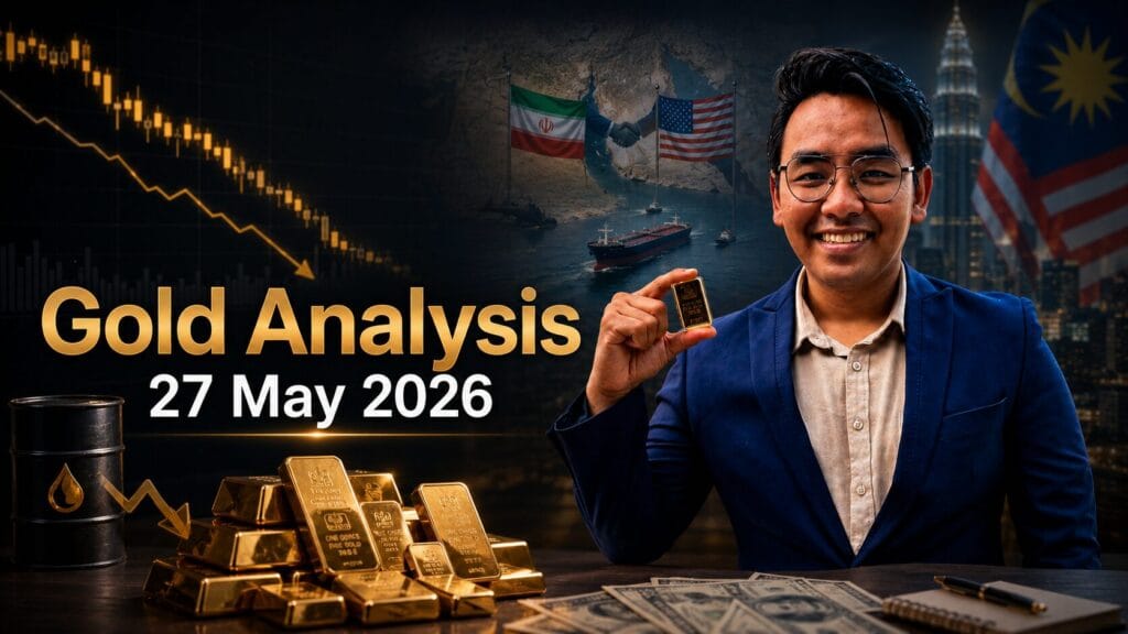 Gold Analysis Today by Sifu Gold: 27 May 2026 — Iran Negotiation Hopes Reduced Safe-Haven Demand As Gold Moved Lower 17 Gold Analysis Today by Sifu Gold 27 May 2026 — Iran Negotiation Hopes Reduced Safe Haven Demand As Gold Moved Lower