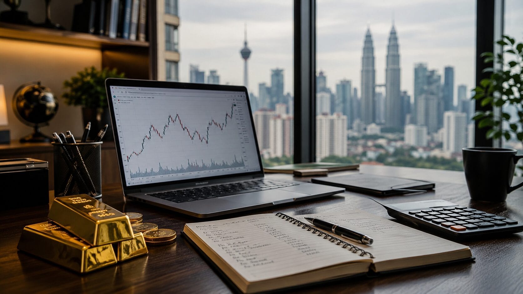 Analisis Emas Hari Ini oleh Sifu Gold: 2 Jun 2026 — JOLTS AS Lebih Kuat, Emas Hanya Mampu Bertahan Sekitar USD 4,500 5 Visual perancangan kewangan berdisiplin untuk elakkan keputusan emosi semasa harga emas berubah.