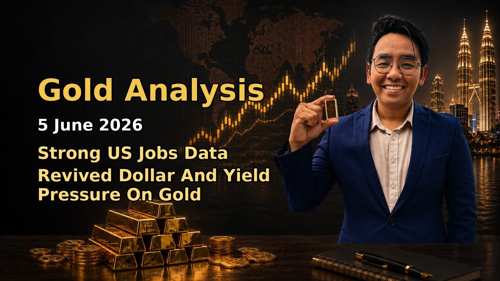 Featured image Gold Analysis Today by Sifu Gold for the 5 June 2026 market date.