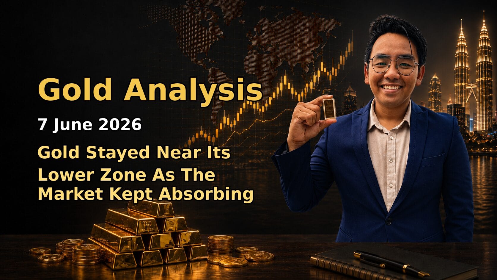 Featured image Gold Analysis Today by Sifu Gold for the 7 June 2026 market date.