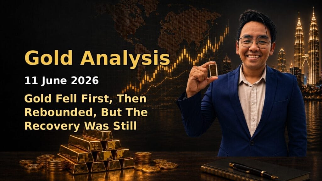 Gold Analysis Today by Sifu Gold: 11 June 2026 — Gold Fell First, Rebounded Later, But It Still Did Not Look Strong Enough 6 Featured image Gold Analysis Today by Sifu Gold for the 11 June 2026 market date.