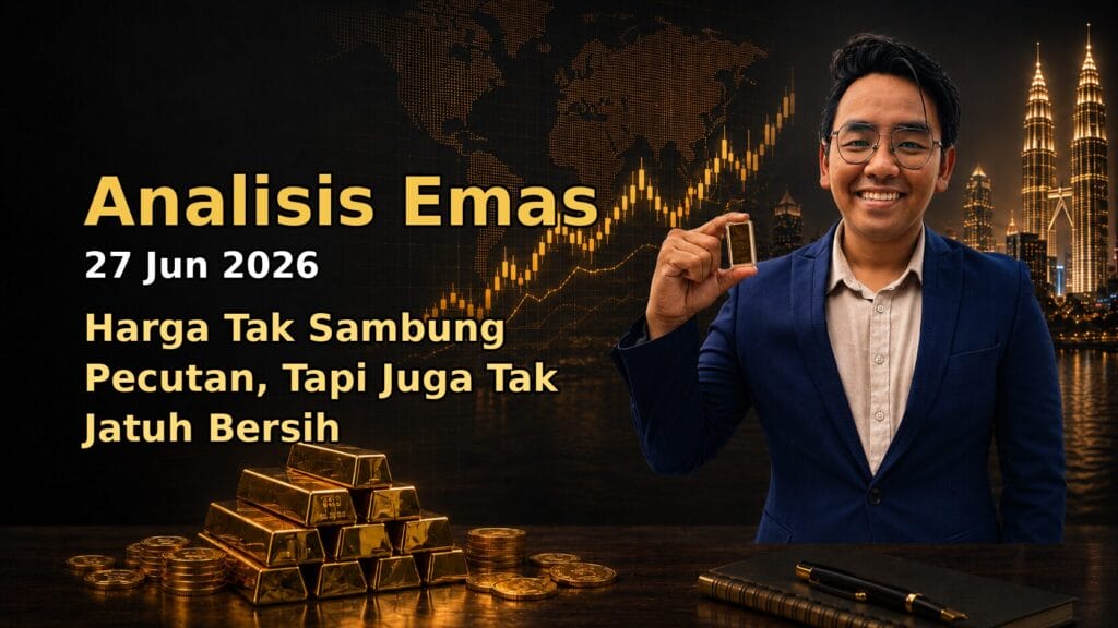 Featured image Analisis Emas Hari Ini oleh Sifu Gold untuk market 27 Jun 2026.