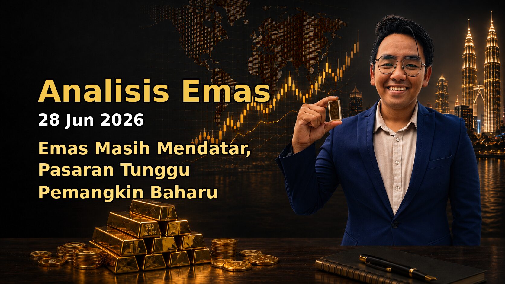 Sifu Gold - Portal Emas Untuk Pelabur Bijak 17 Featured image Analisis Emas Sifu Gold untuk market 28 Jun 2026.