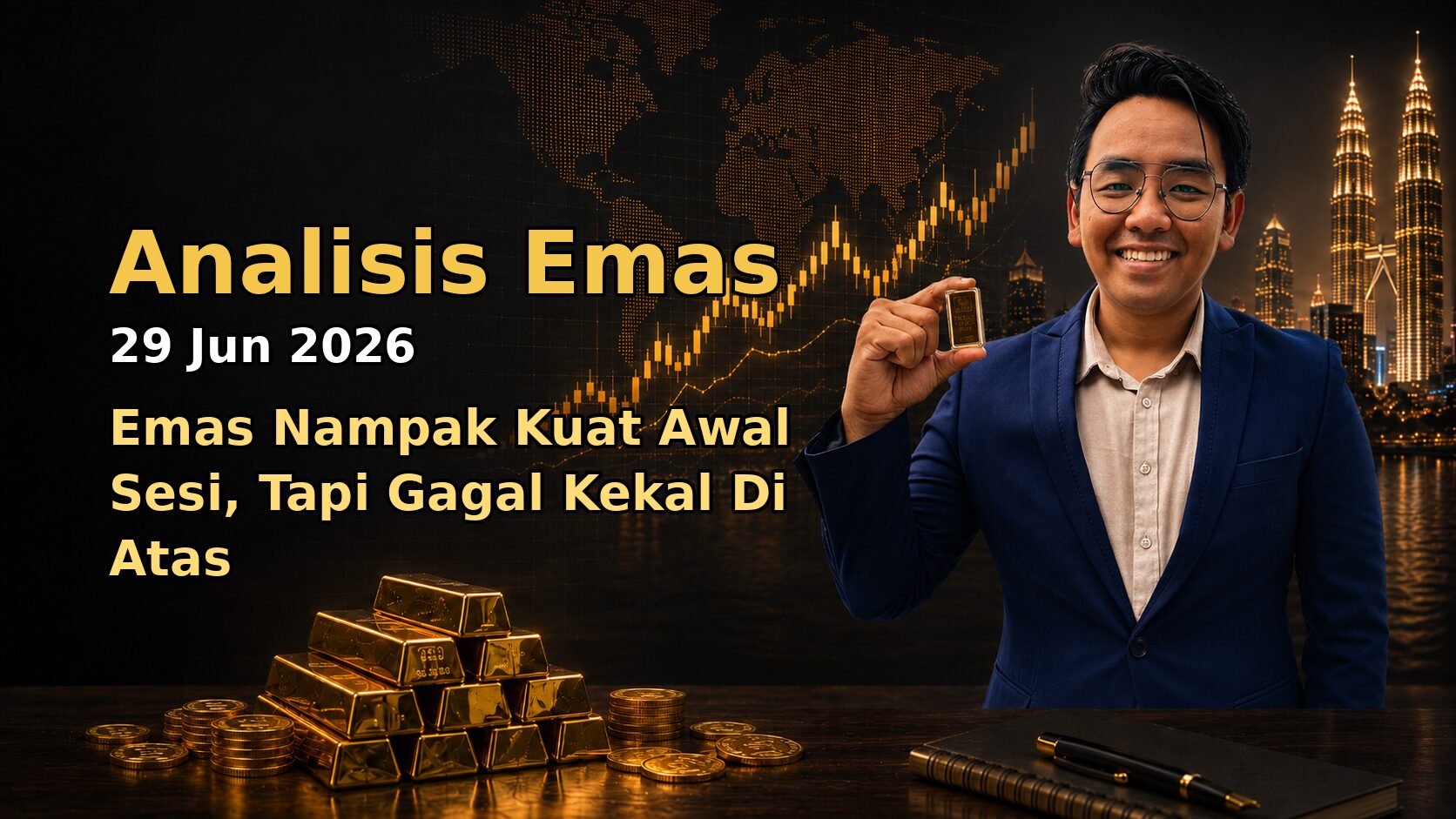 Sifu Gold - Portal Emas Untuk Pelabur Bijak 16 Featured image Analisis Emas Sifu Gold untuk market 29 Jun 2026.