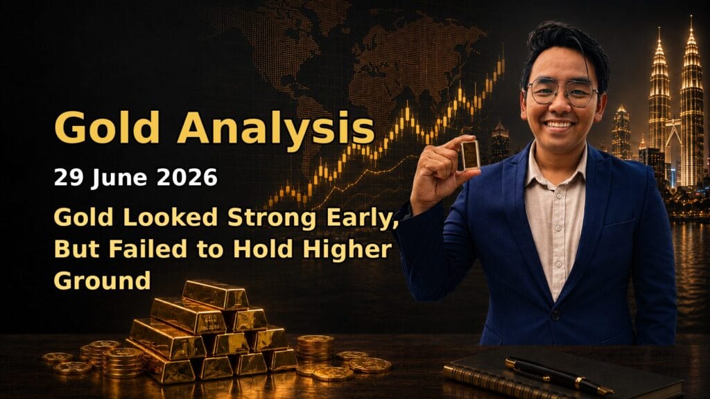 Featured image Gold Analysis Today by Sifu Gold for the 29 June 2026 market date.
