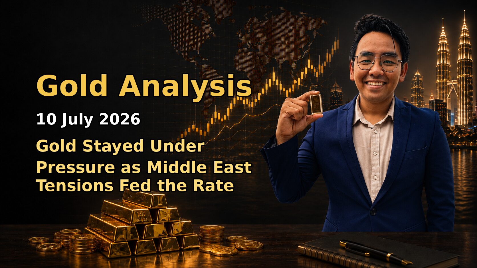 Featured image Gold Analysis Today by Sifu Gold for the 10 July 2026 market date.