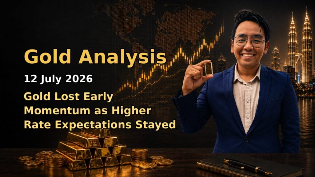 Featured image Gold Analysis Today by Sifu Gold for the 12 July 2026 market date.