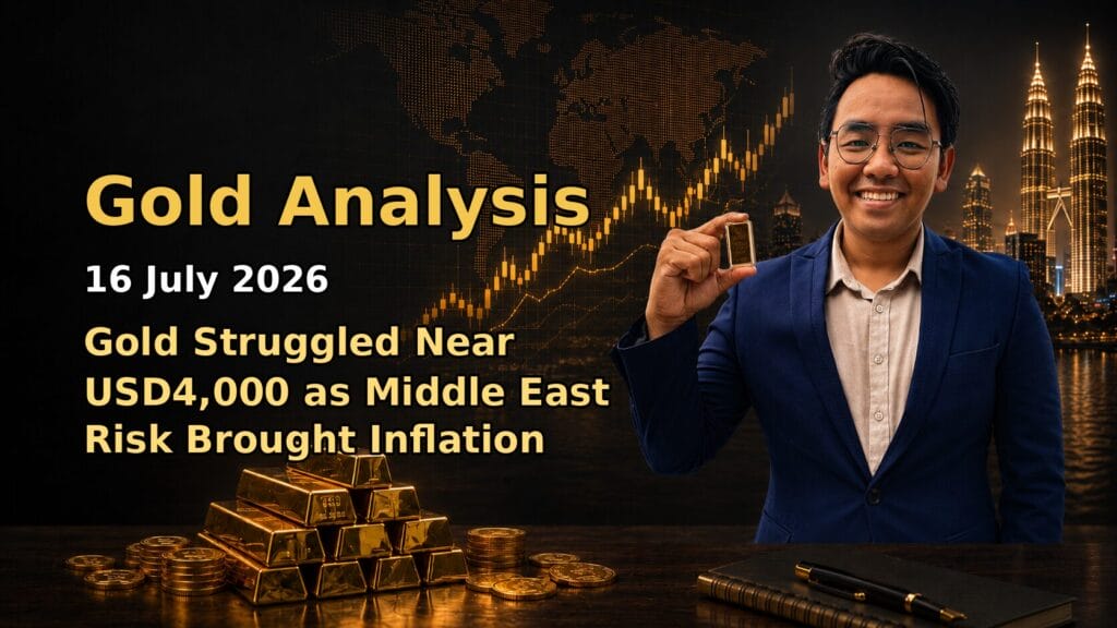 Featured image Gold Analysis Today by Sifu Gold for the 16 July 2026 market date.