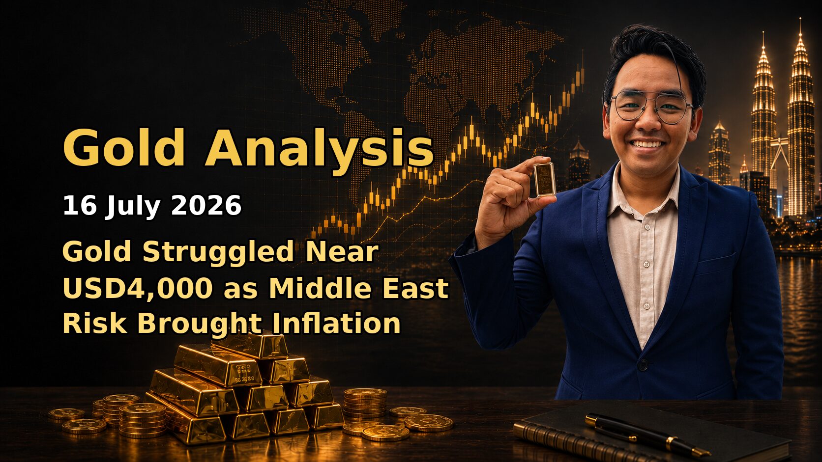 Featured image Gold Analysis Today by Sifu Gold for the 16 July 2026 market date.