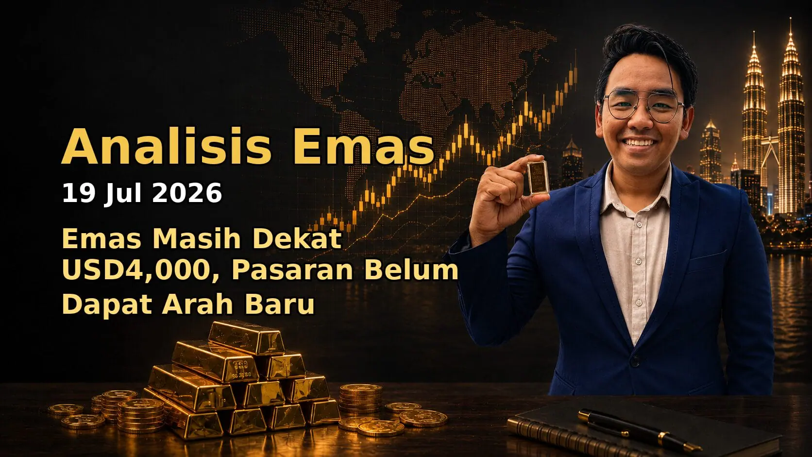 Sifu Gold - Portal Emas Untuk Pelabur Bijak 18 Featured image Analisis Emas Sifu Gold untuk market 19 Jul 2026.