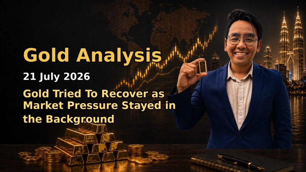 Featured image Gold Analysis Today by Sifu Gold for the 21 July 2026 market date.