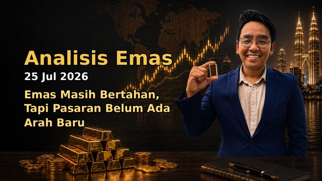 Featured image Analisis Emas Sifu Gold untuk market 25 Jul 2026.