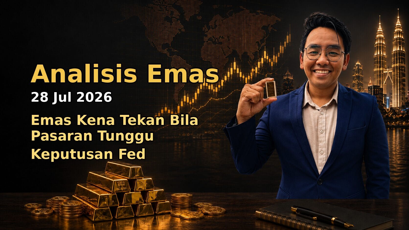 Sifu Gold - Portal Emas Untuk Pelabur Bijak 17 Featured image Analisis Emas Sifu Gold untuk market 28 Jul 2026.