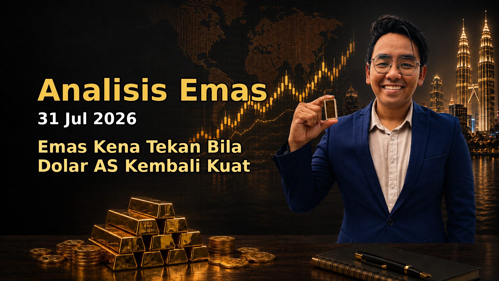 Sifu Gold - Portal Emas Untuk Pelabur Bijak 16 Featured image Analisis Emas Sifu Gold untuk market 31 Jul 2026.