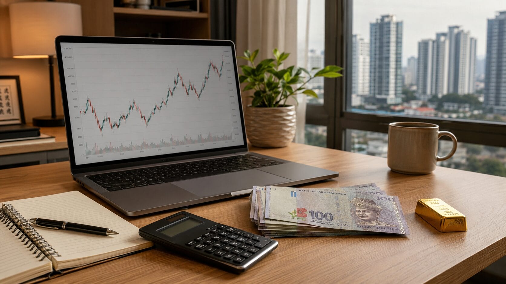 Gold Analysis Today by Sifu Gold: 31 July 2026 — Gold Came Under Pressure as the US Dollar Regained Strength 5 Financial planning visual representing disciplined decision-making during gold price movement.