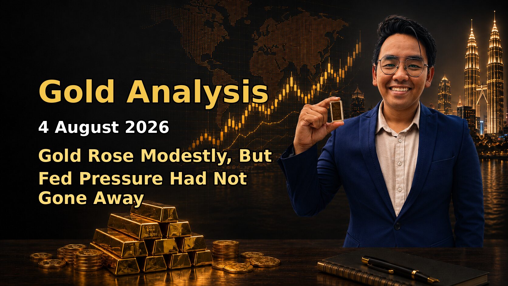 Featured image Gold Analysis Today by Sifu Gold for the 4 August 2026 market date.