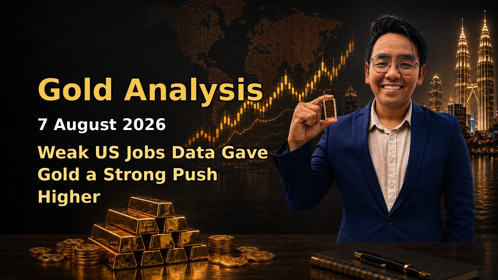 Featured image Gold Analysis Today by Sifu Gold for the 7 August 2026 market date.