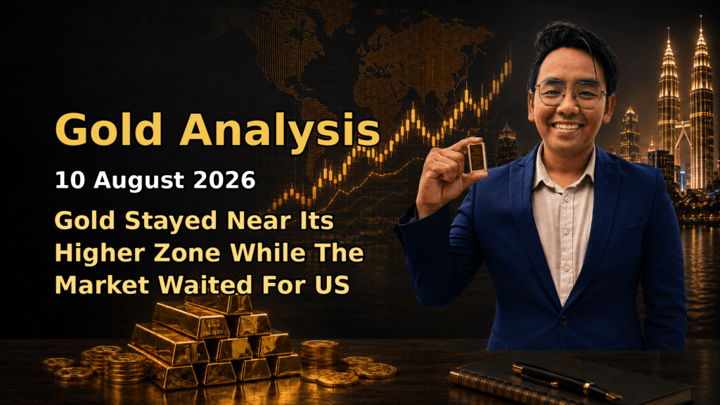 Featured image Gold Analysis Today by Sifu Gold for the 10 August 2026 market date.