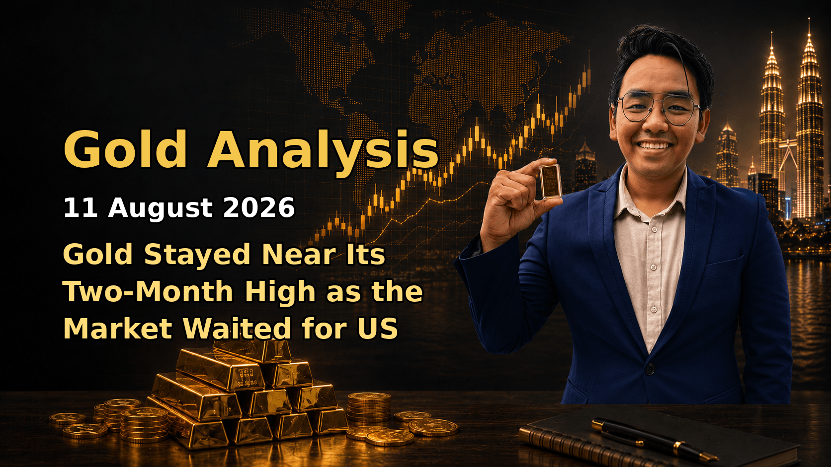 Featured image Gold Analysis Today by Sifu Gold for the 11 August 2026 market date.