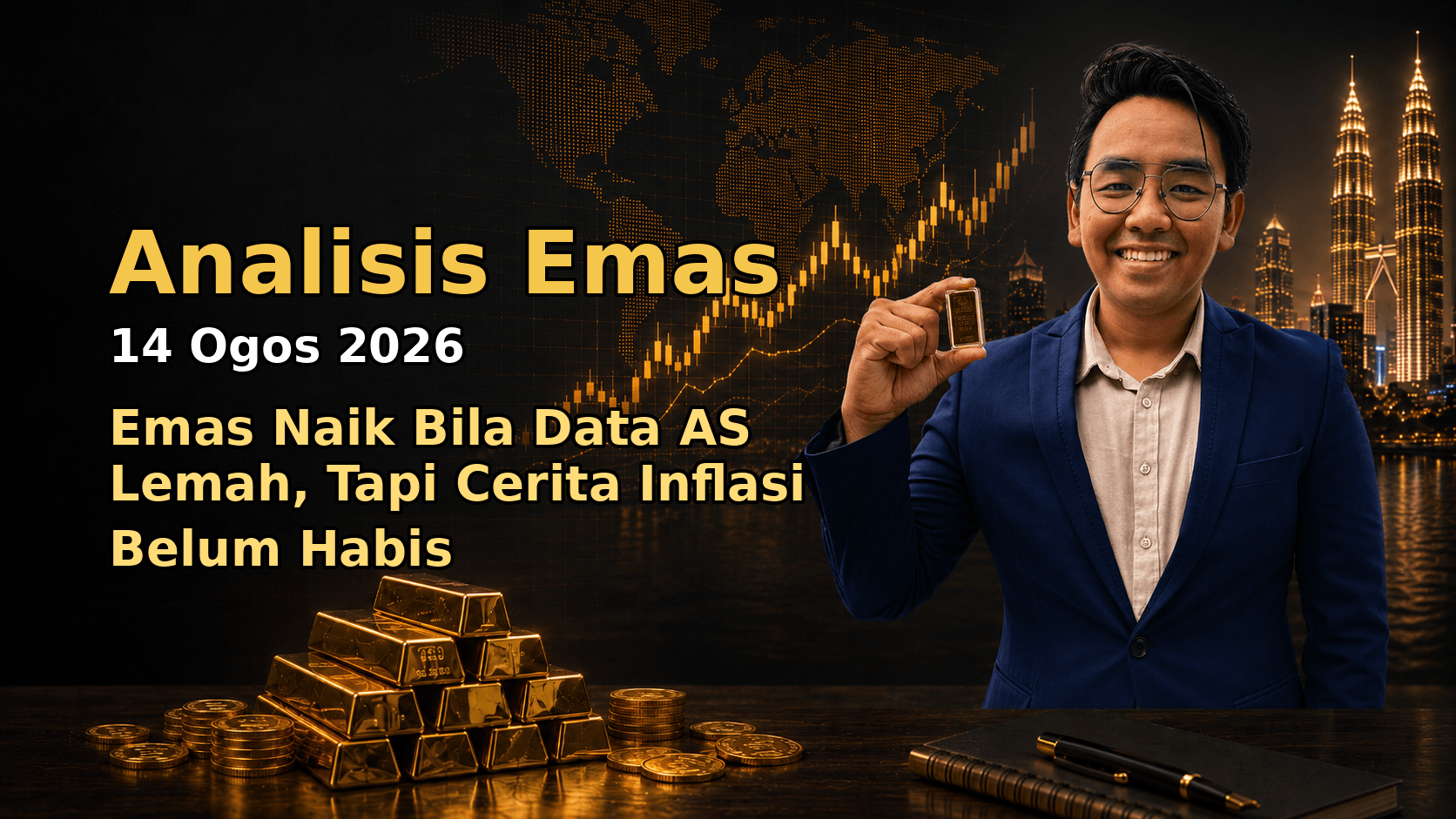 Sifu Gold - Portal Emas Untuk Pelabur Bijak 16 Featured image Analisis Emas Sifu Gold untuk market 14 Ogos 2026.