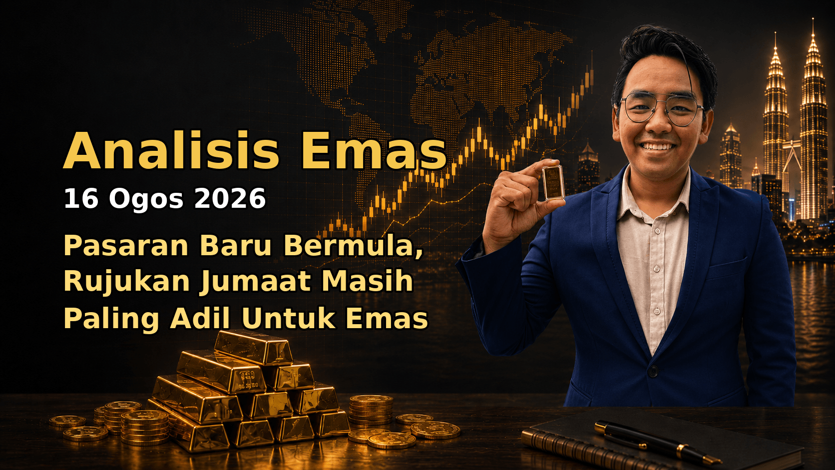 Sifu Gold - Portal Emas Untuk Pelabur Bijak 16 Featured image Analisis Emas Sifu Gold untuk market 16 Ogos 2026.