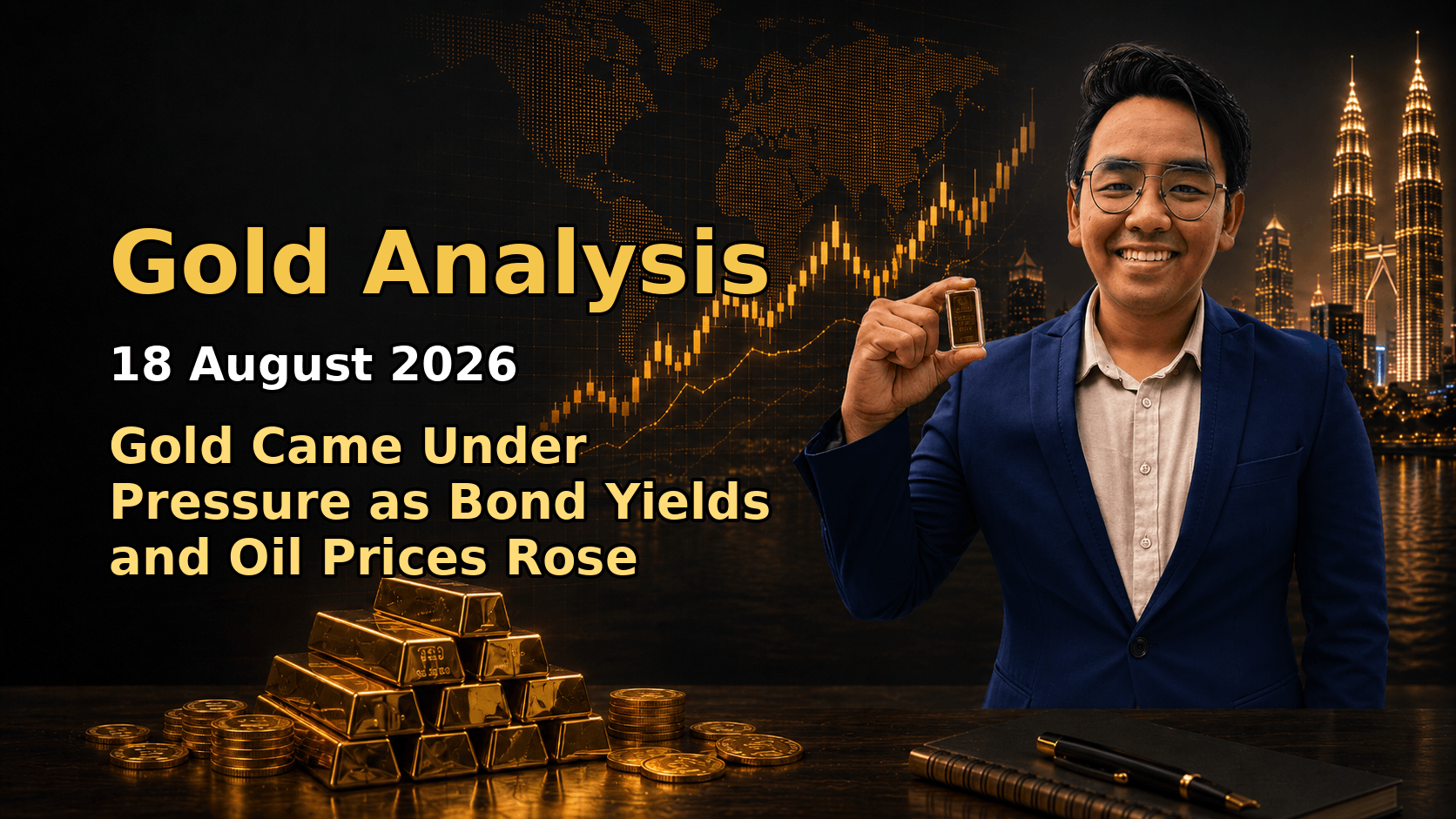 Featured image Gold Analysis Today by Sifu Gold for the 18 August 2026 market date.
