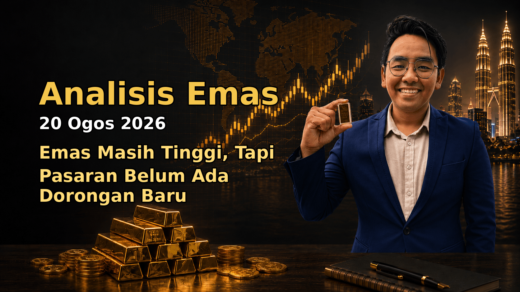 Sifu Gold - Portal Emas Untuk Pelabur Bijak 16 Featured image Analisis Emas Sifu Gold untuk market 20 Ogos 2026.