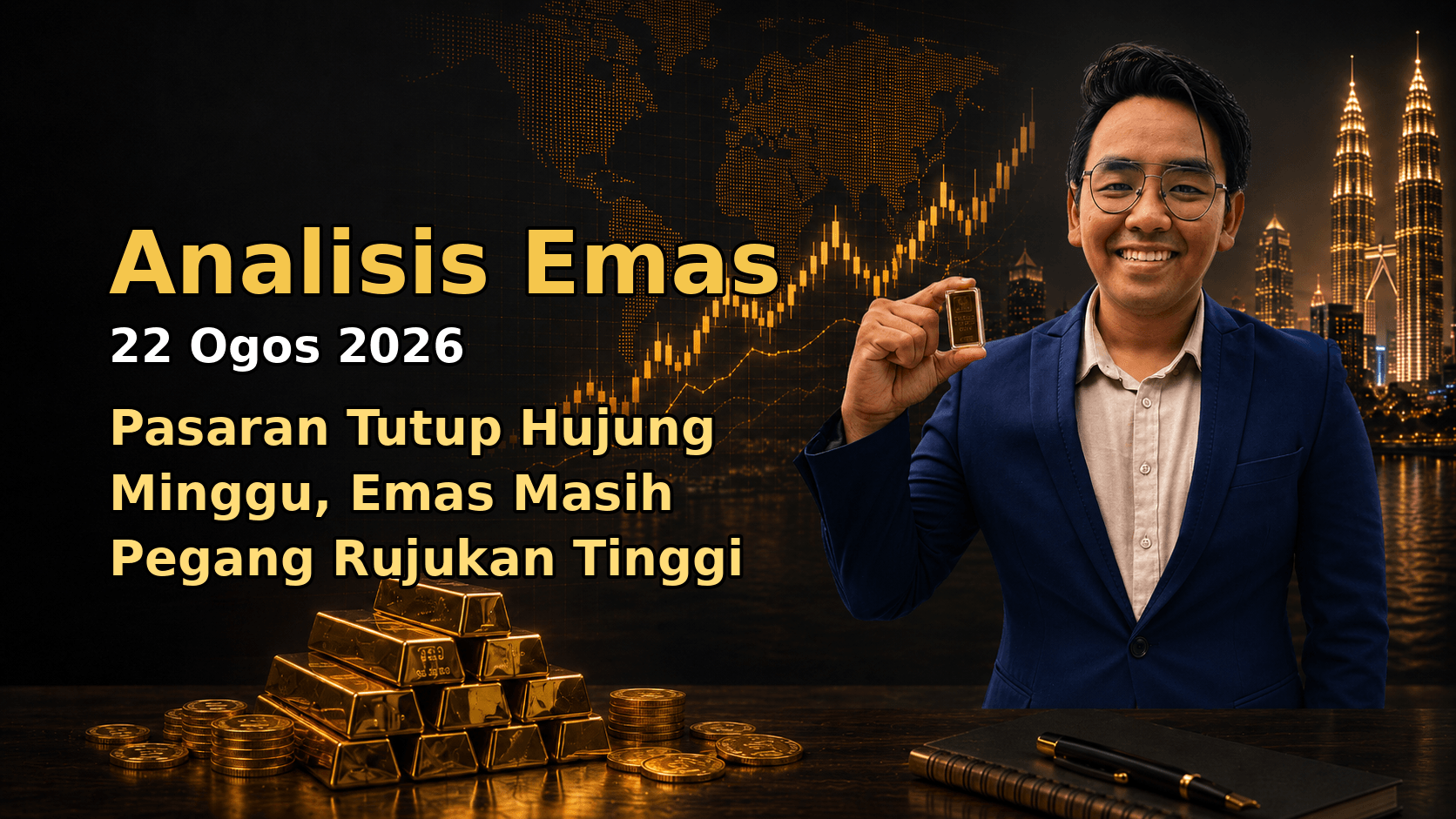 Sifu Gold - Portal Emas Untuk Pelabur Bijak 16 Featured image Analisis Emas Sifu Gold untuk market 22 Ogos 2026.