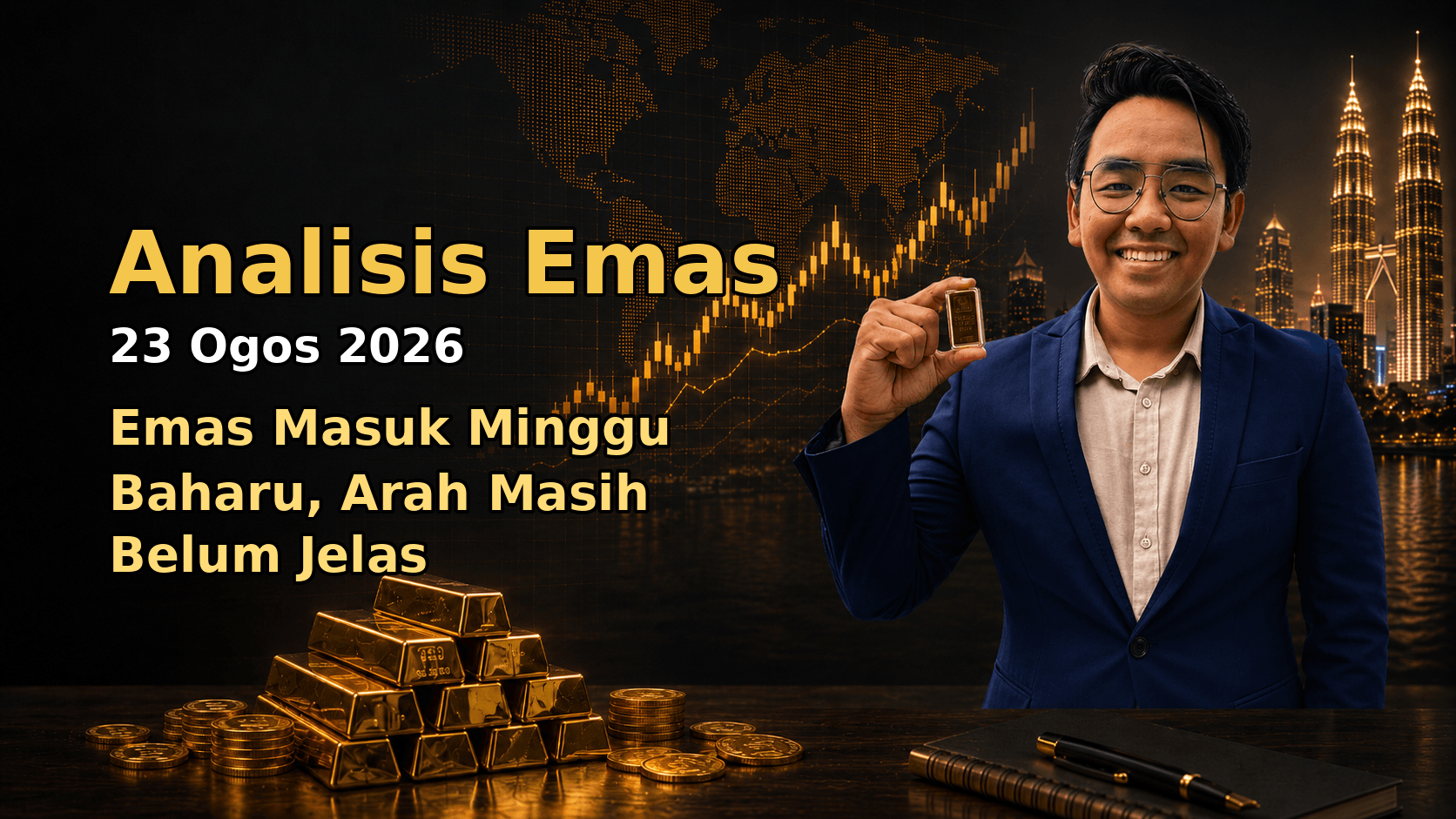 Sifu Gold - Portal Emas Untuk Pelabur Bijak 18 Featured image Analisis Emas Sifu Gold untuk market 23 Ogos 2026.