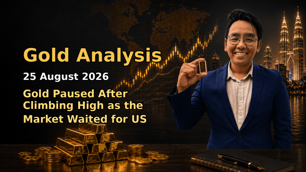 Featured image Gold Analysis Today by Sifu Gold for the 25 August 2026 market date.