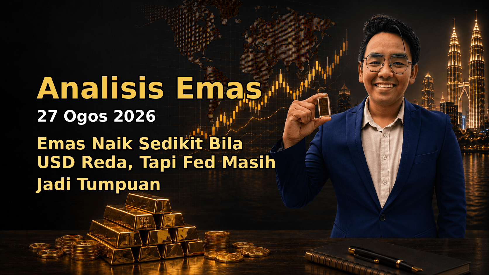 Sifu Gold - Portal Emas Untuk Pelabur Bijak 16 Featured image Analisis Emas Sifu Gold untuk market 27 Ogos 2026.