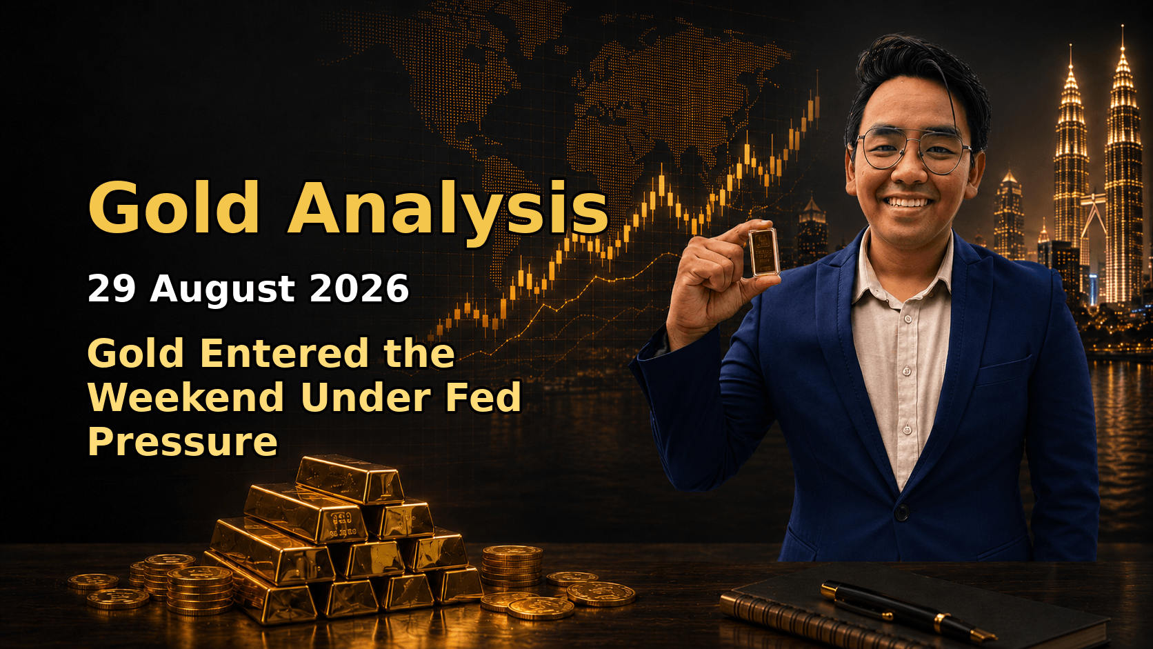 Featured image Gold Analysis Today by Sifu Gold for the 29 August 2026 market date.