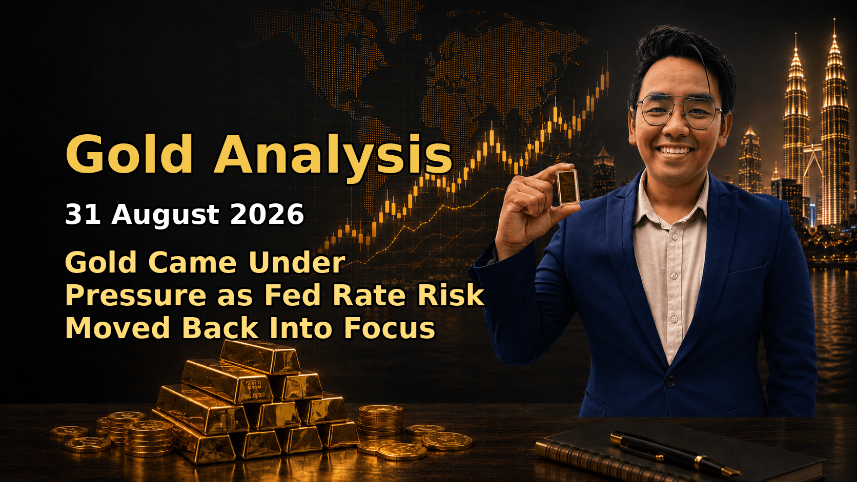 Featured image Gold Analysis Today by Sifu Gold for the 31 August 2026 market date.