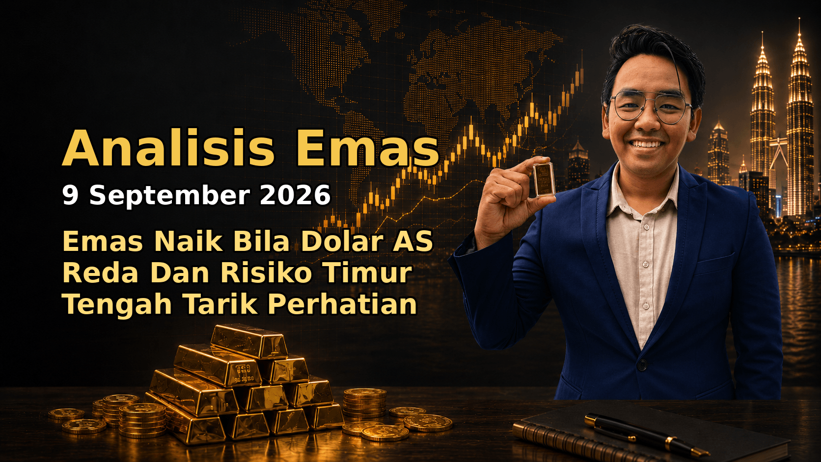 Sifu Gold - Portal Emas Untuk Pelabur Bijak 16 Featured image Analisis Emas Sifu Gold untuk market 9 September 2026.