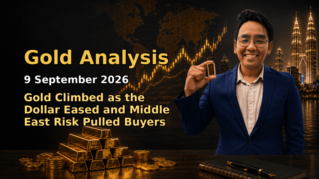 Featured image Gold Analysis Today by Sifu Gold for the 9 September 2026 market date.