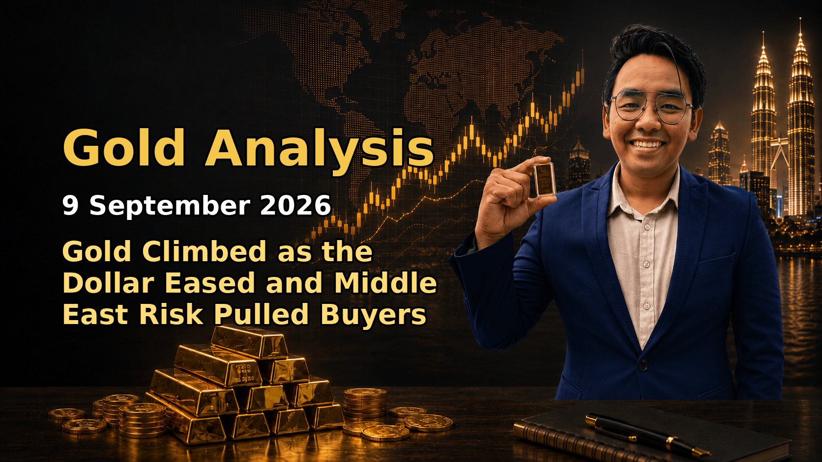 Featured image Gold Analysis Today by Sifu Gold for the 9 September 2026 market date.